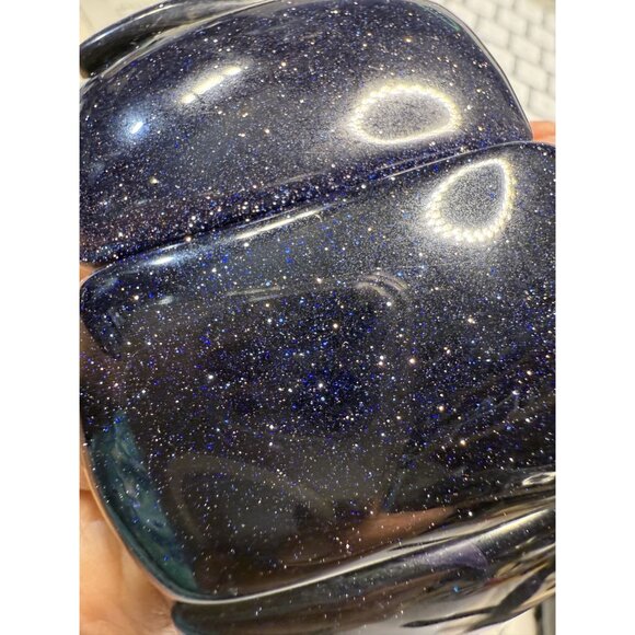 Lola Rose Blue Goldstone Stretch Bracelet With Chunky Sparkling Beads For Women - Picture 8 of 8